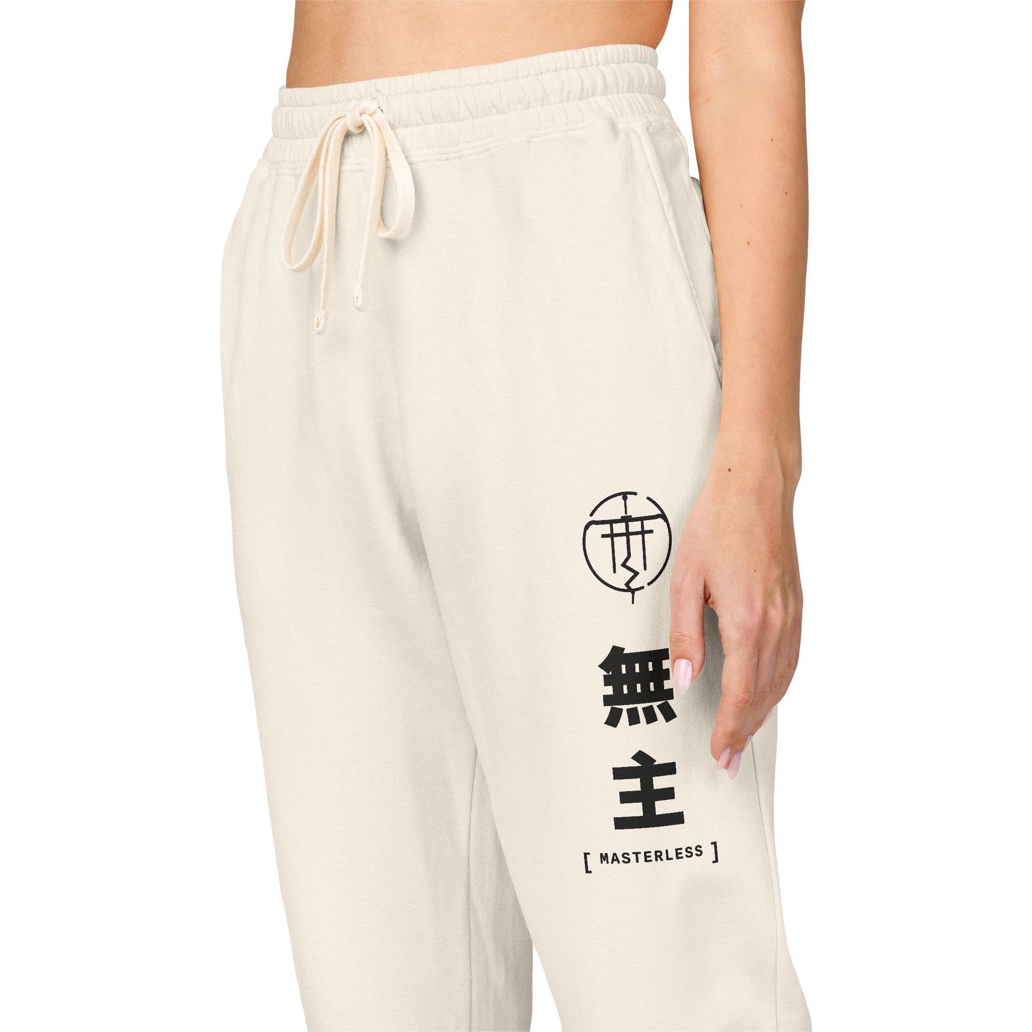 MON NO MUKŌ JOGGERS — worn, side